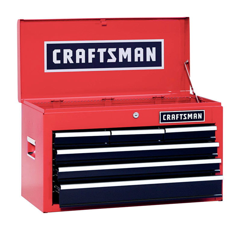 Craftsman 6 drawer Top Tool Chest 12 in. D x 26 in. W x 151/4 in. H