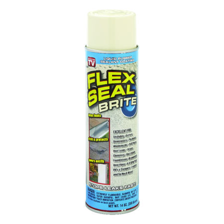 Flex Seal Family of Products Flex Seal White Liquid Rubber Sealant