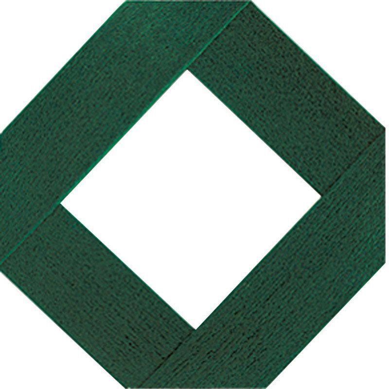 green vinyl lattice panels
