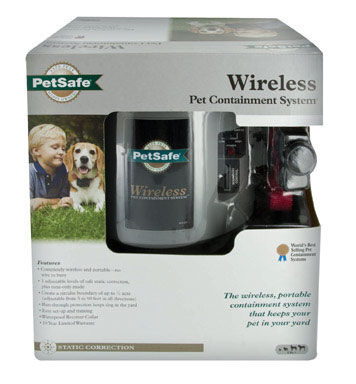 wireless pet containment system
