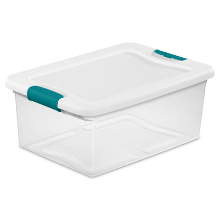 Rubbermaid Roughneck 31 Qt/ 7.75 Gal Clear Stackable Storage