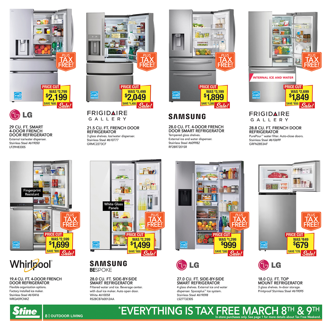 local ad campaign Tax Free Weekend Appliances image