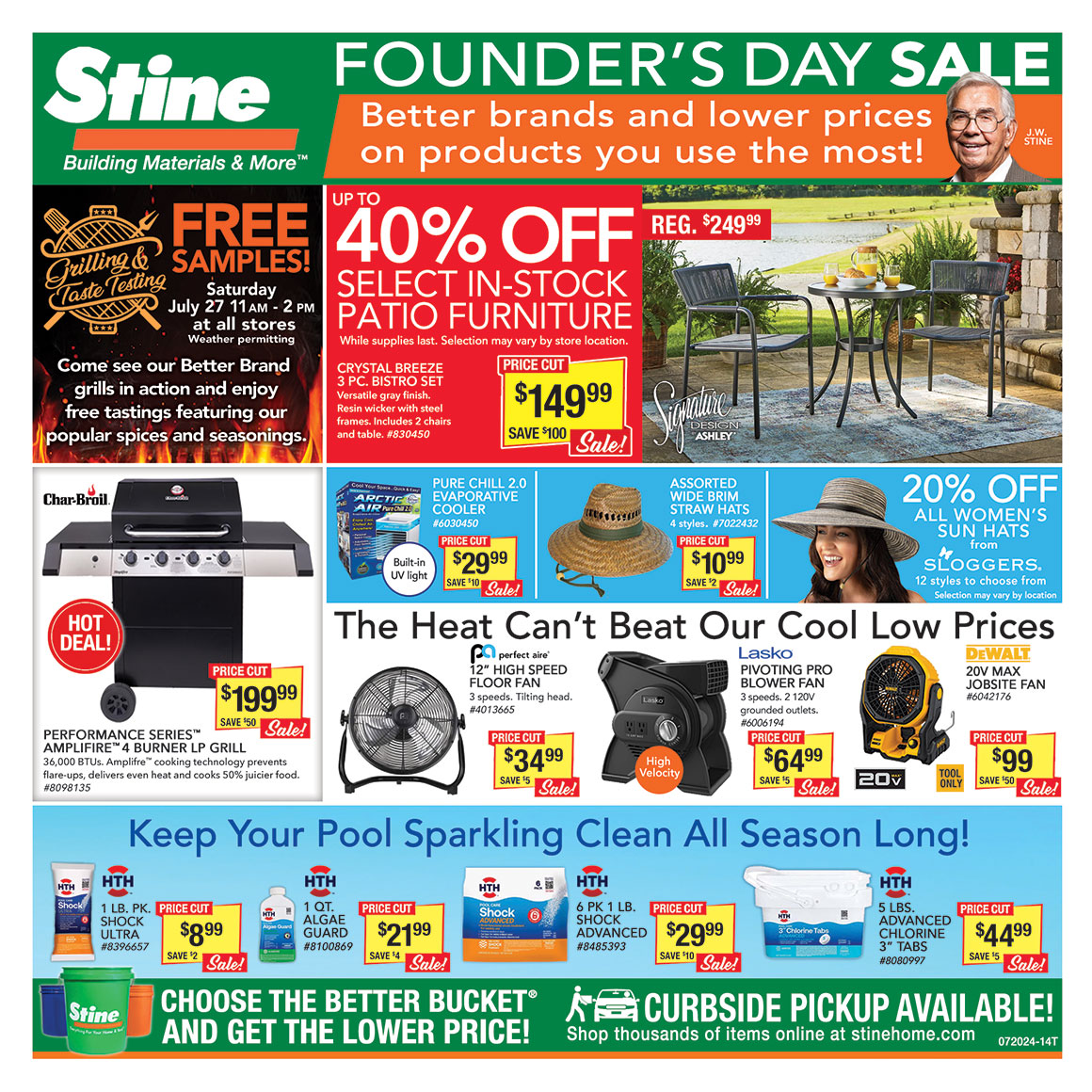 local ad campaign Founder's Day Sale image