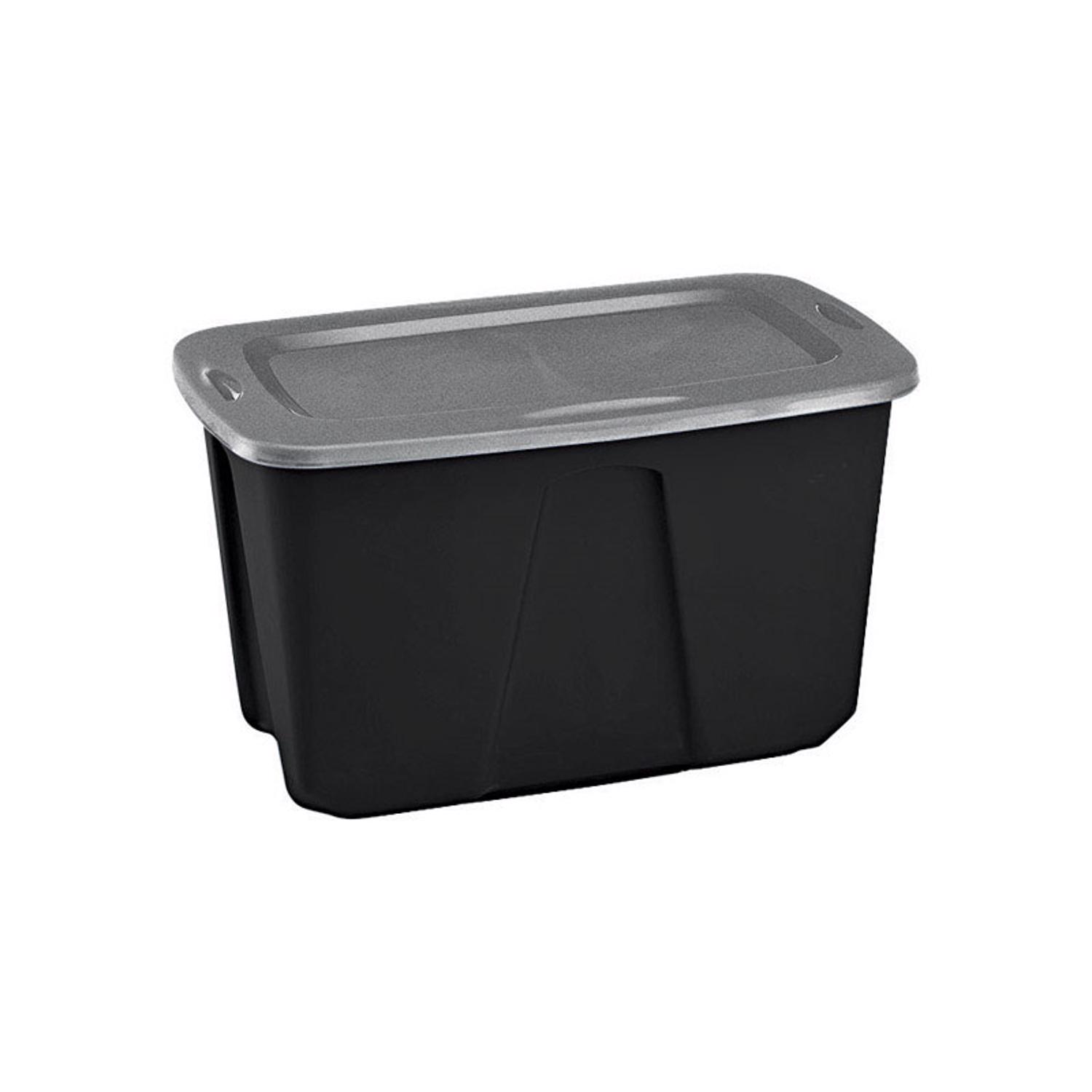 HOMZ 32 Gallon Storage Totes Bins - Lot of 2 - household items